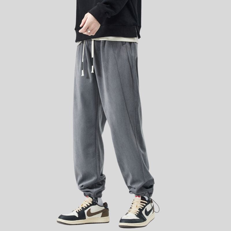 Pantalon-Velours-Homme-Coupe-Droite