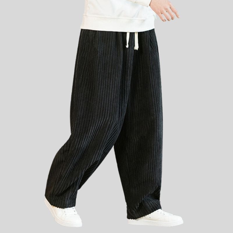 Pantalon-Velours-Homme-Haut-de-Gamme