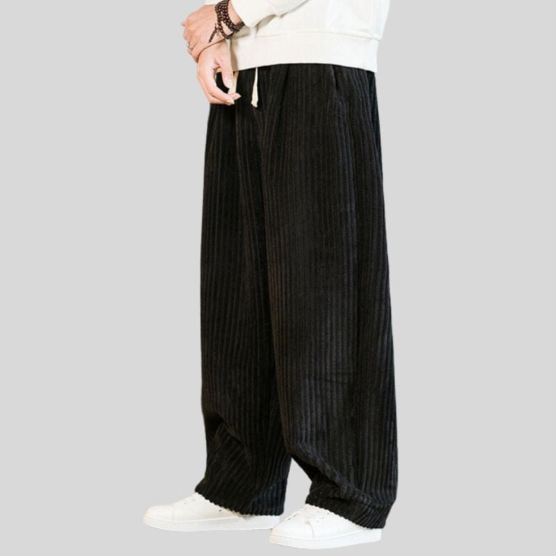 Pantalon-Velours-Homme-Haut-de-Gamme