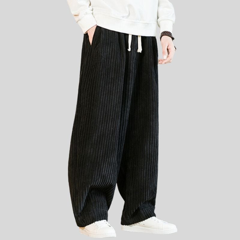 Pantalon-Velours-Homme-Haut-de-Gamme