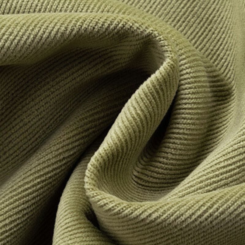 Pantalon-Velours-Homme-Vert