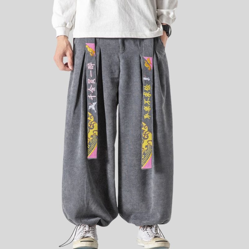 Pantalon-de-Velours-pour-Homme