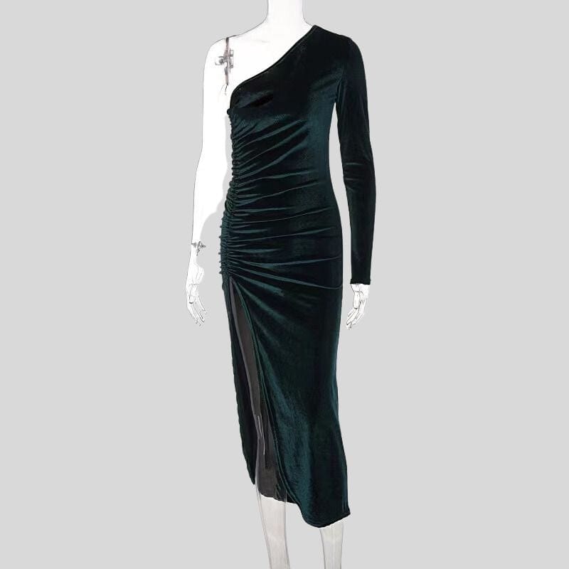 Robe-Asymetrique-Velours