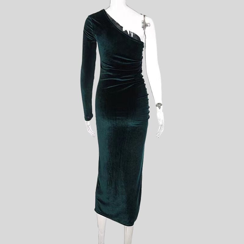 Robe-Asymetrique-Velours