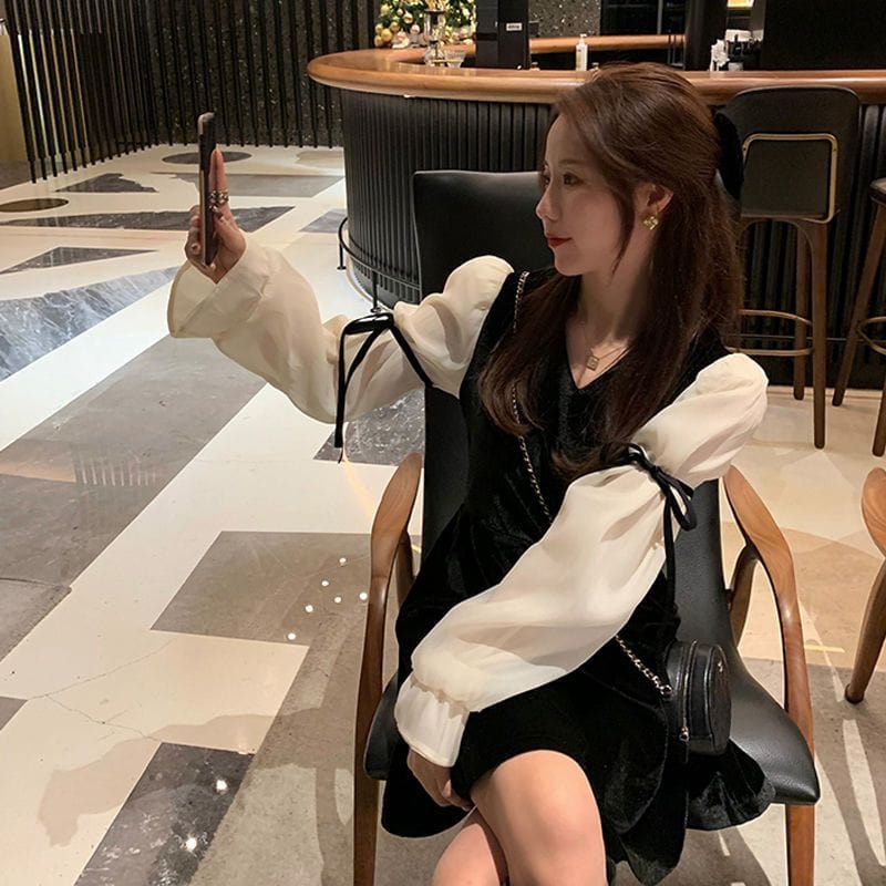 Robe-Noir-en-Velour
