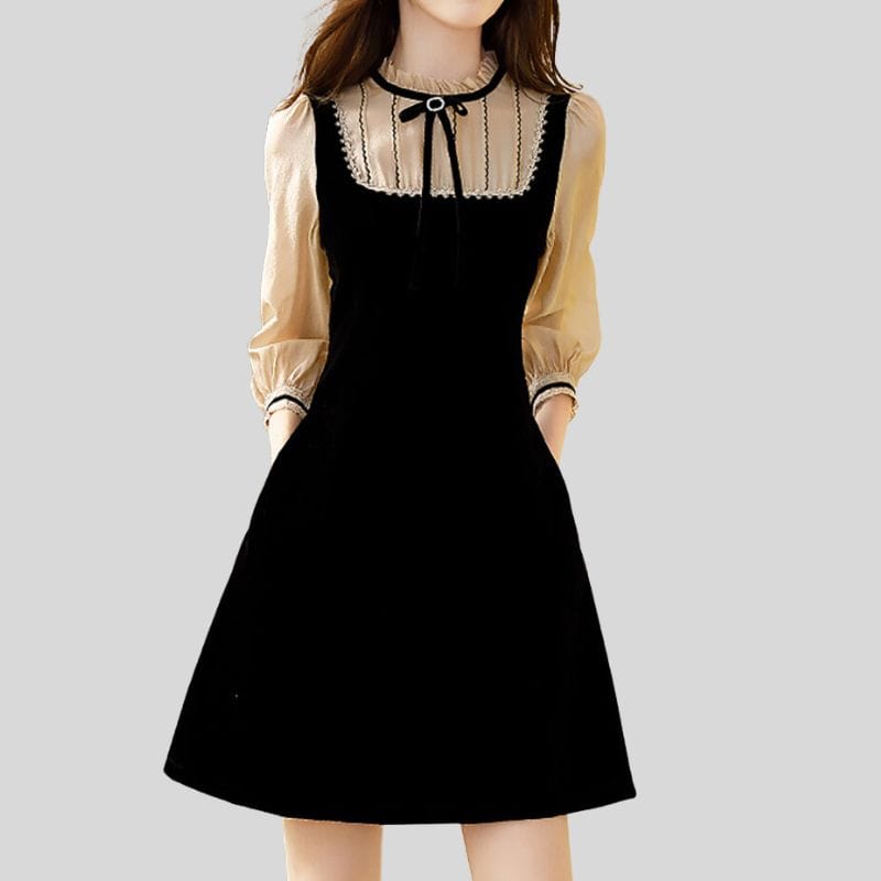 Robe-Noire-Velours