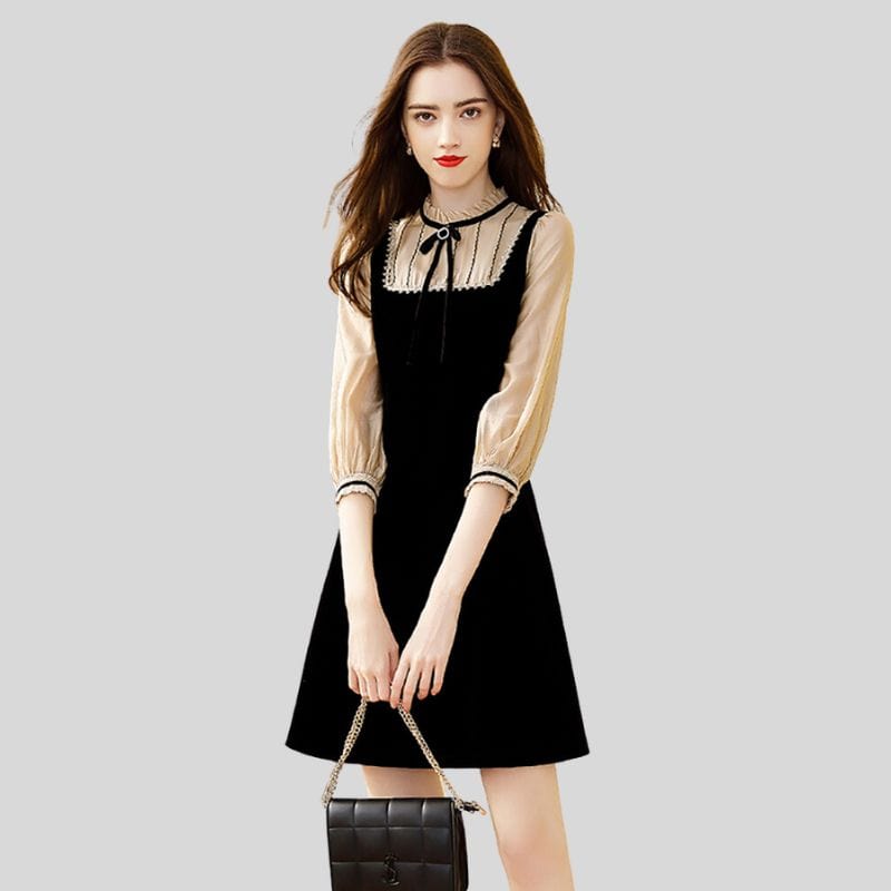 Robe-Noire-Velours