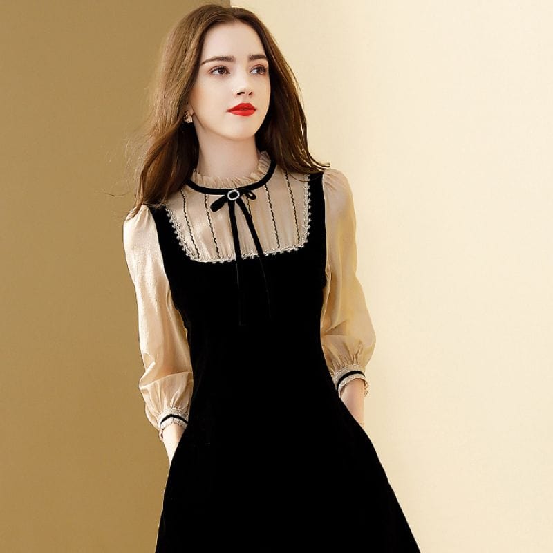 Robe-Noire-Velours
