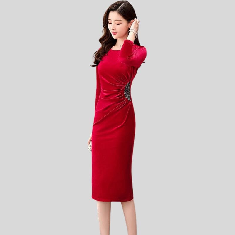 Robe-Rouge-Velour