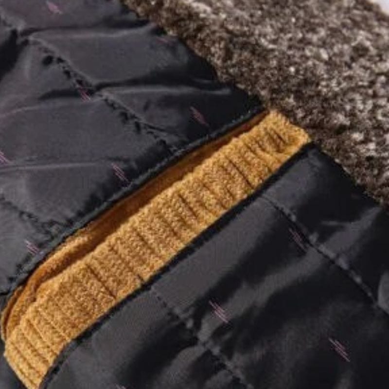 Veste-Homme-Velours-Marron