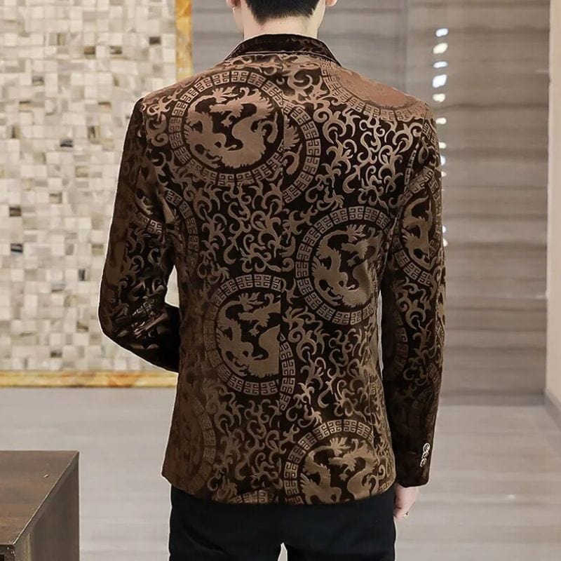 Veste-Homme-en-Velours-Marron