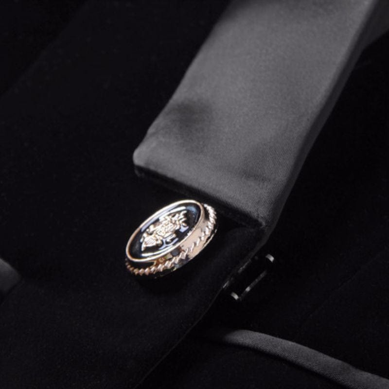 Veste-Tailleur-Velours-Femme