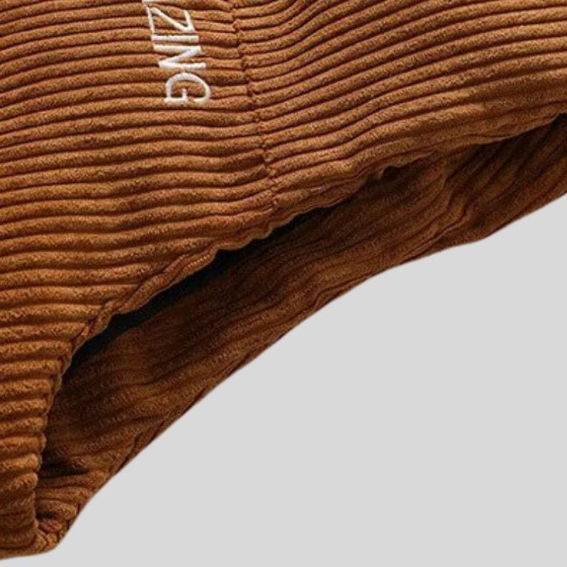 Veste-Velour-Camel-Homme