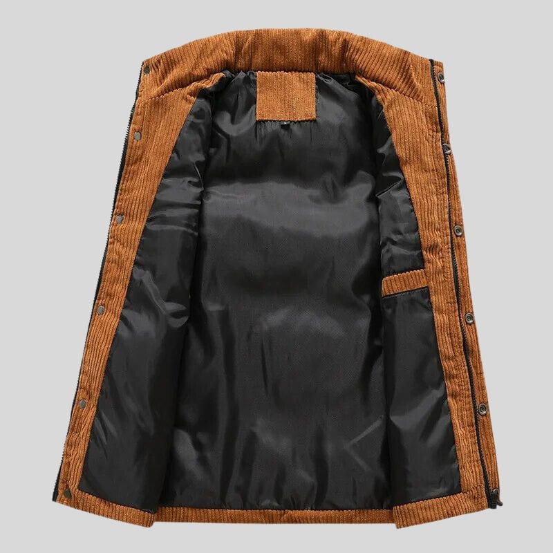 Veste-Velour-Camel-Homme