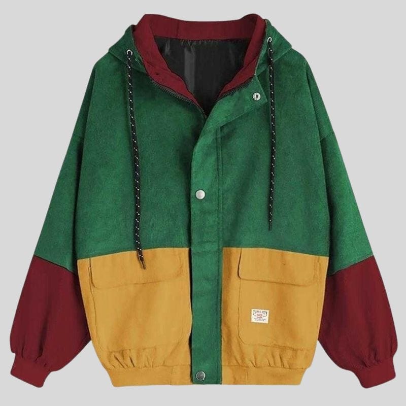 Veste-Velour-Cotelé-Femme
