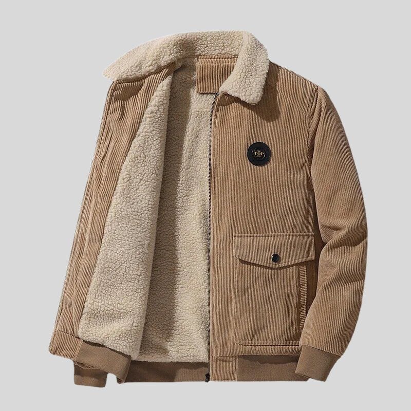 Veste-Velour-Côtelé-Homme