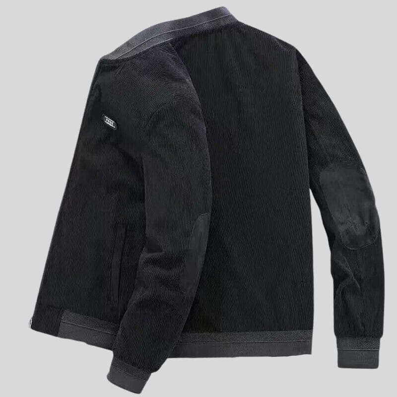 Veste-Velour-Homme-avec-Coudiere