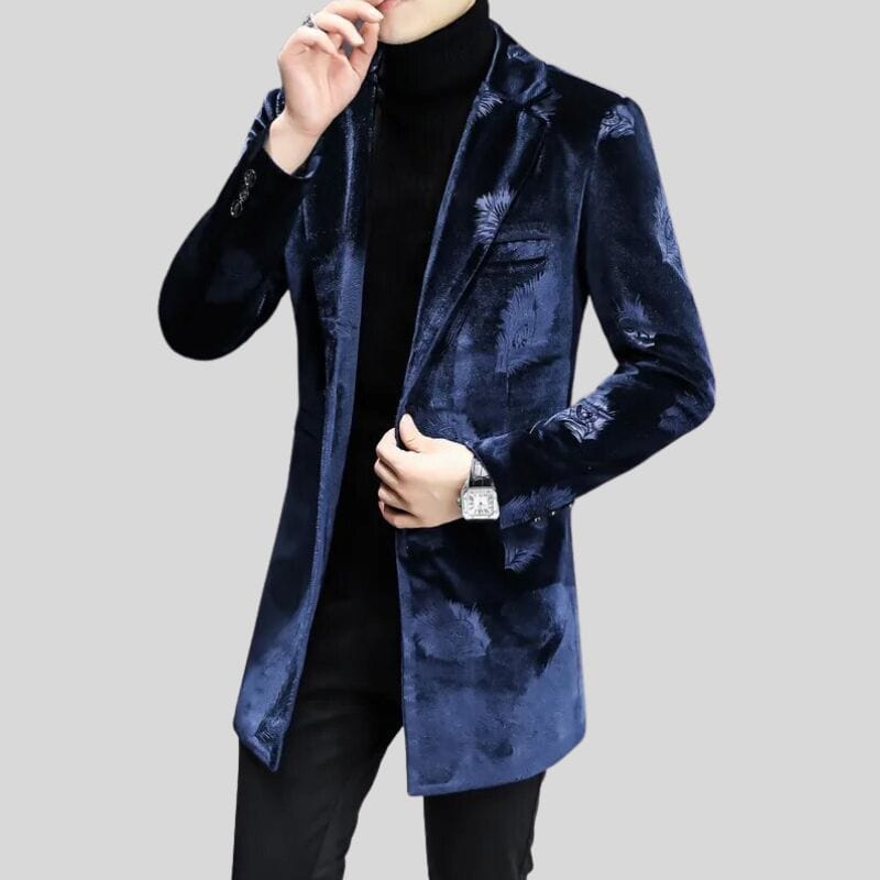 Veste-Velours-Bleu-Marine-Homme