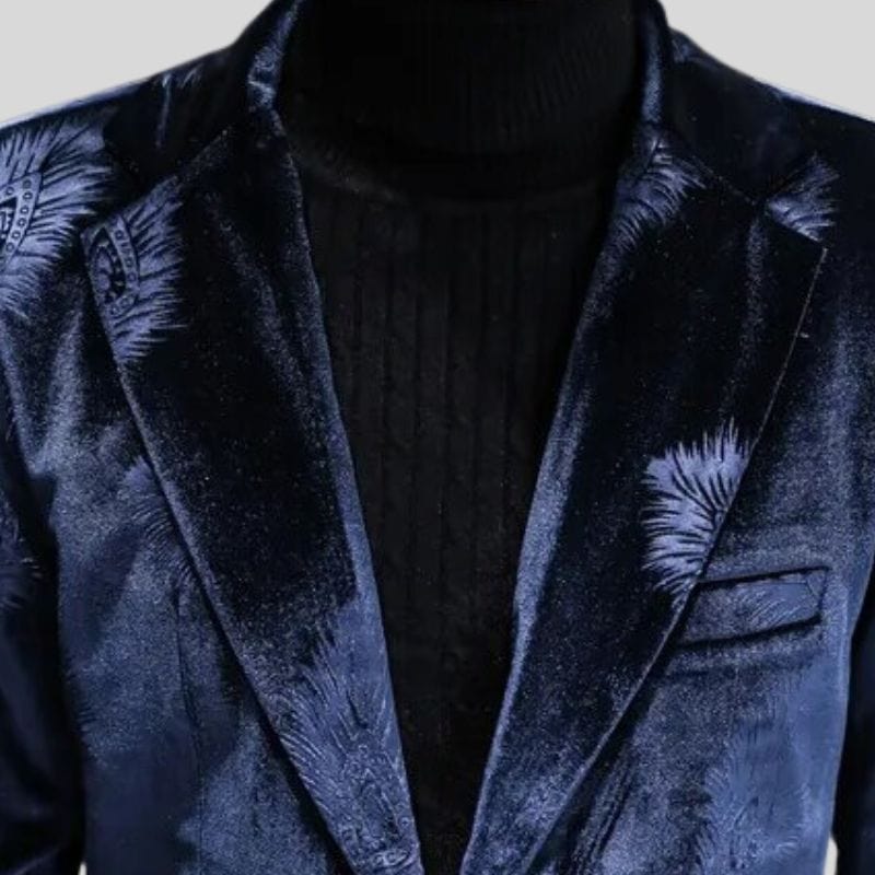 Veste-Velours-Bleu-Marine-Homme