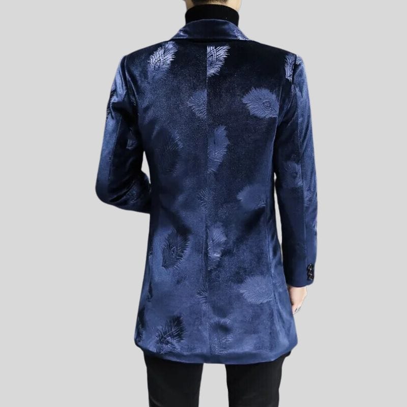 Veste-Velours-Bleu-Marine-Homme