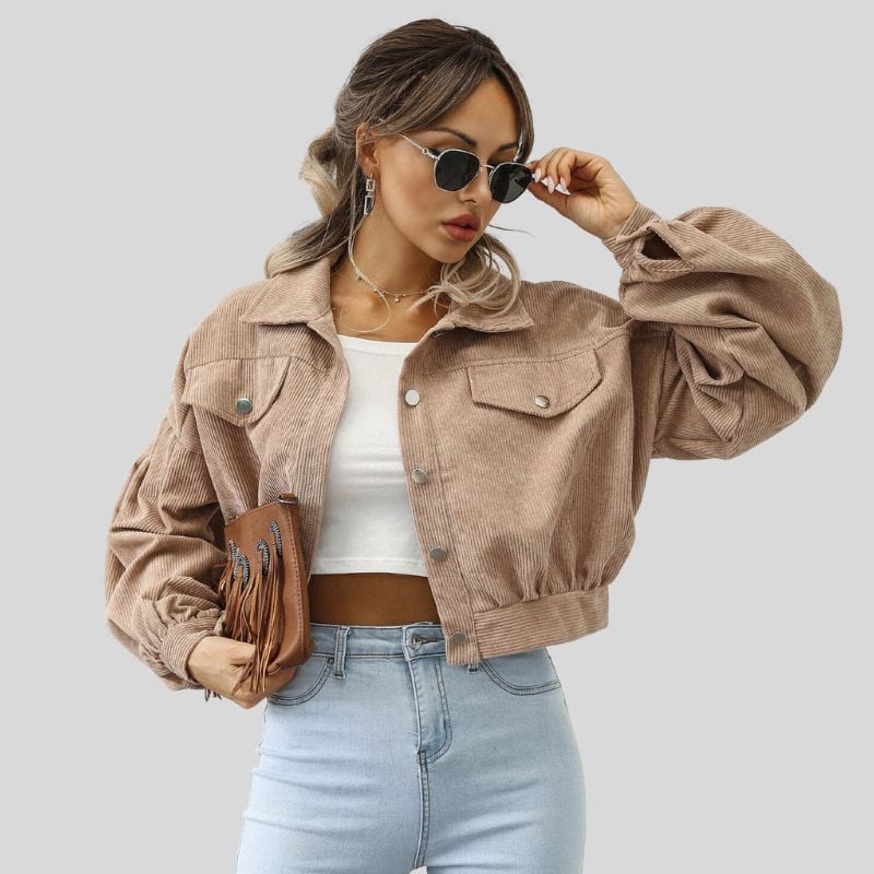 Veste-Velours-Cotelé-Beige-Femme