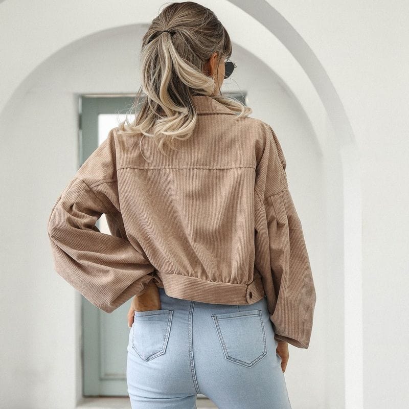 Veste-Velours-Cotelé-Beige-Femme