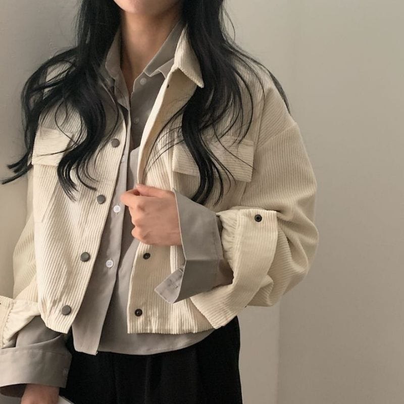 Veste-Velours-Cotelé-Femme-Oversize