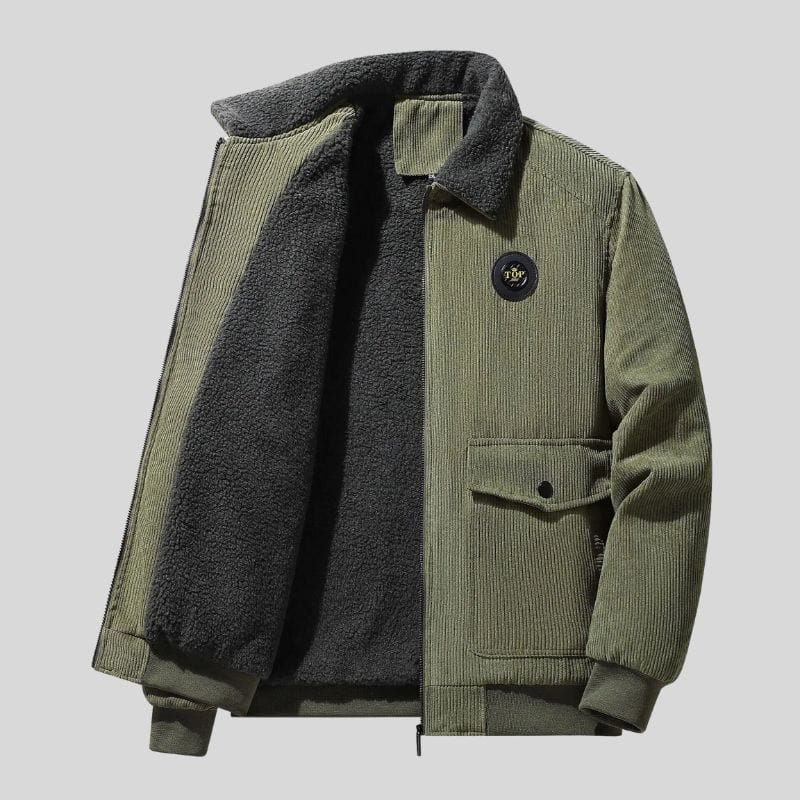 Veste-Velours-Fourrée-Homme