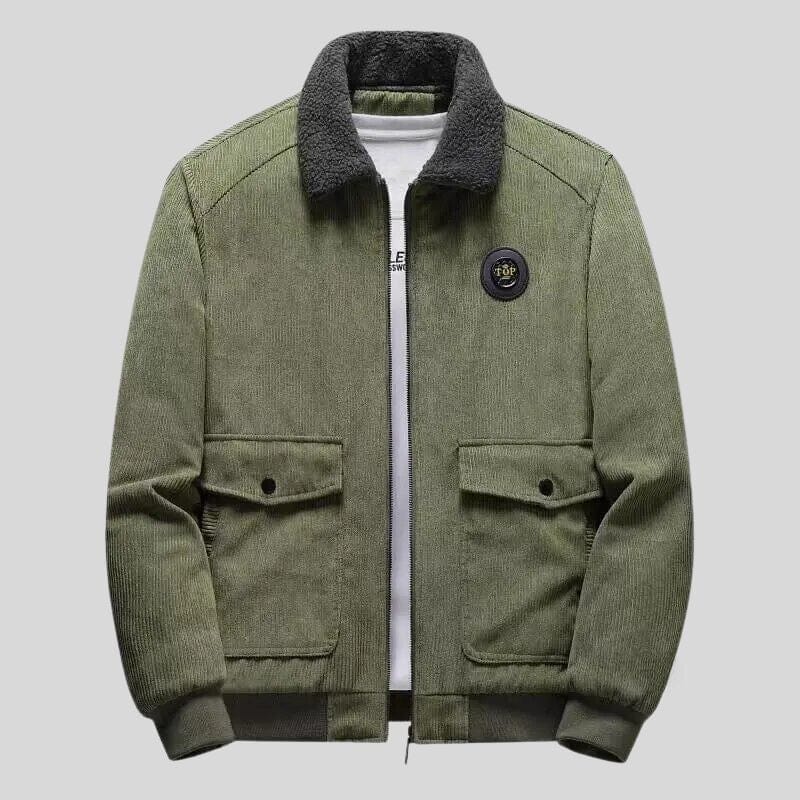 Veste-Velours-Fourrée-Homme