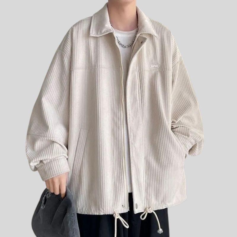 Veste-Velours-Homme-Grande-Taille