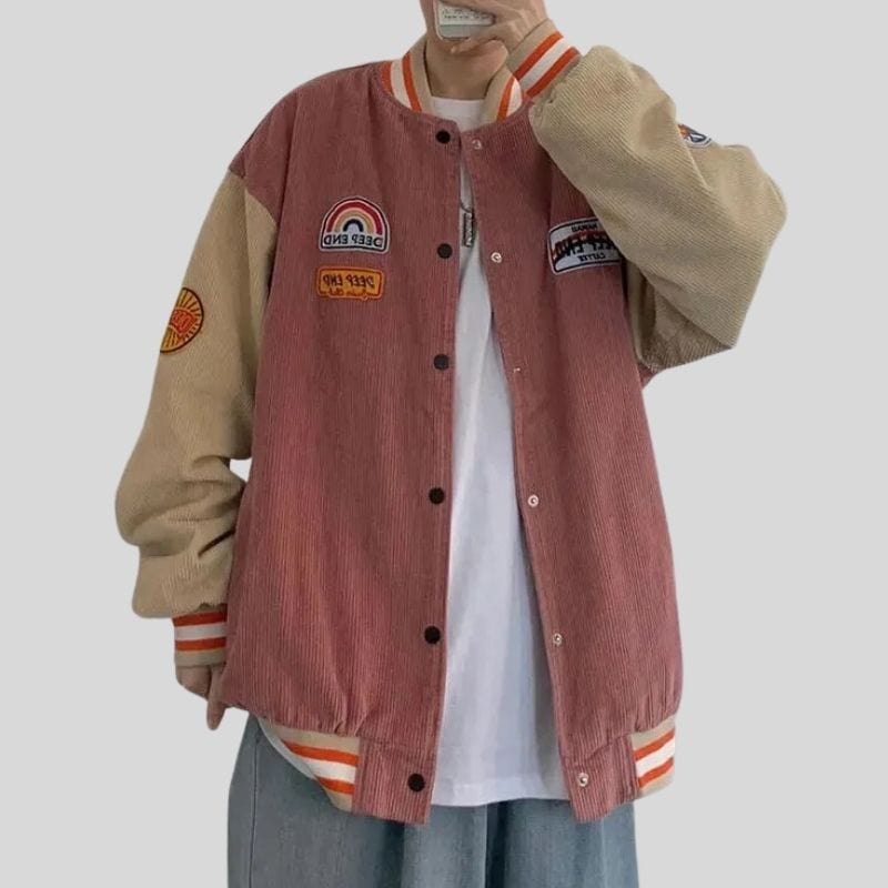 Veste-Velours-Homme-Vintage