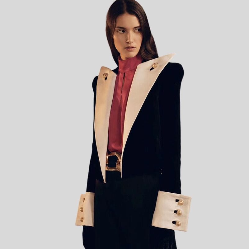Veste-Velours-Lisse-Femme