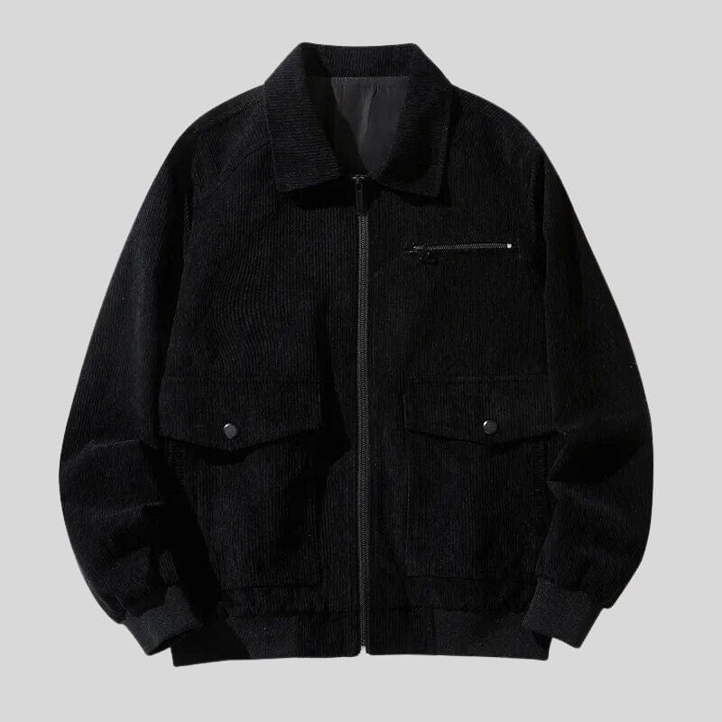 Veste-Velours-Noir