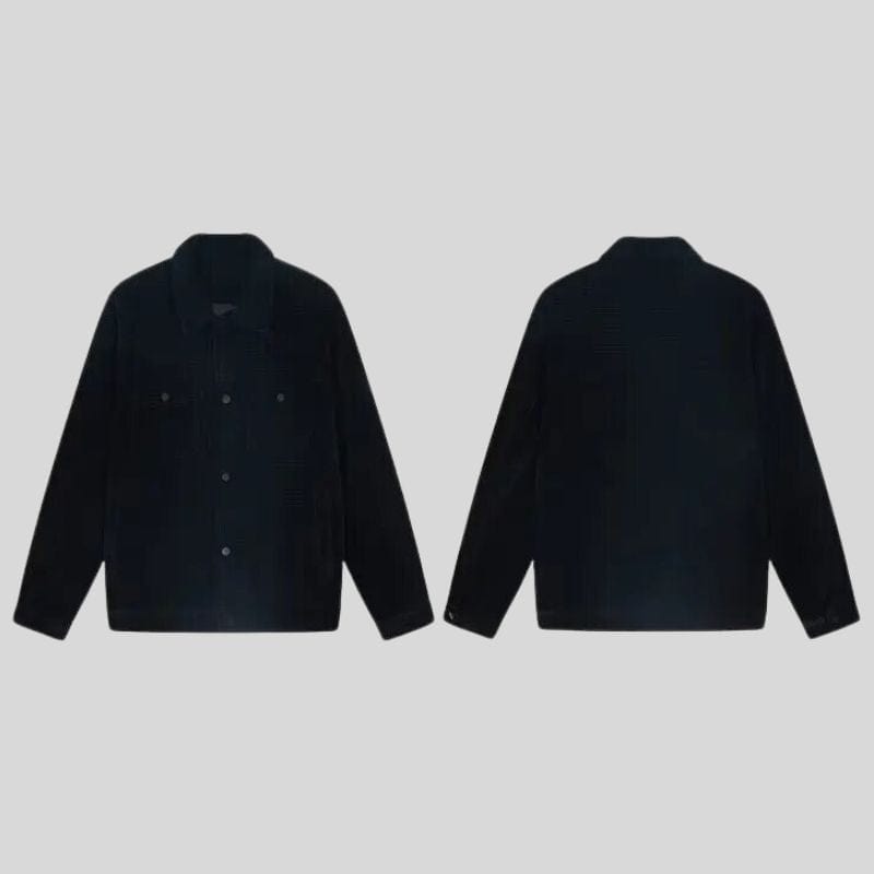 Veste-Velours-Noire-Homme