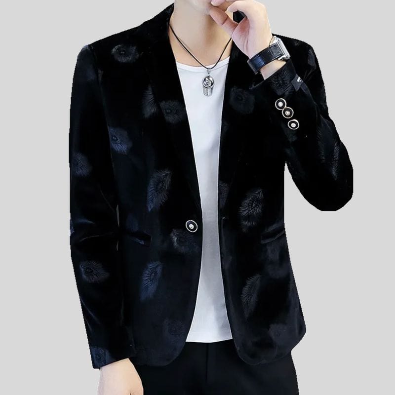 Veste-en-Velour-Noir-Homme