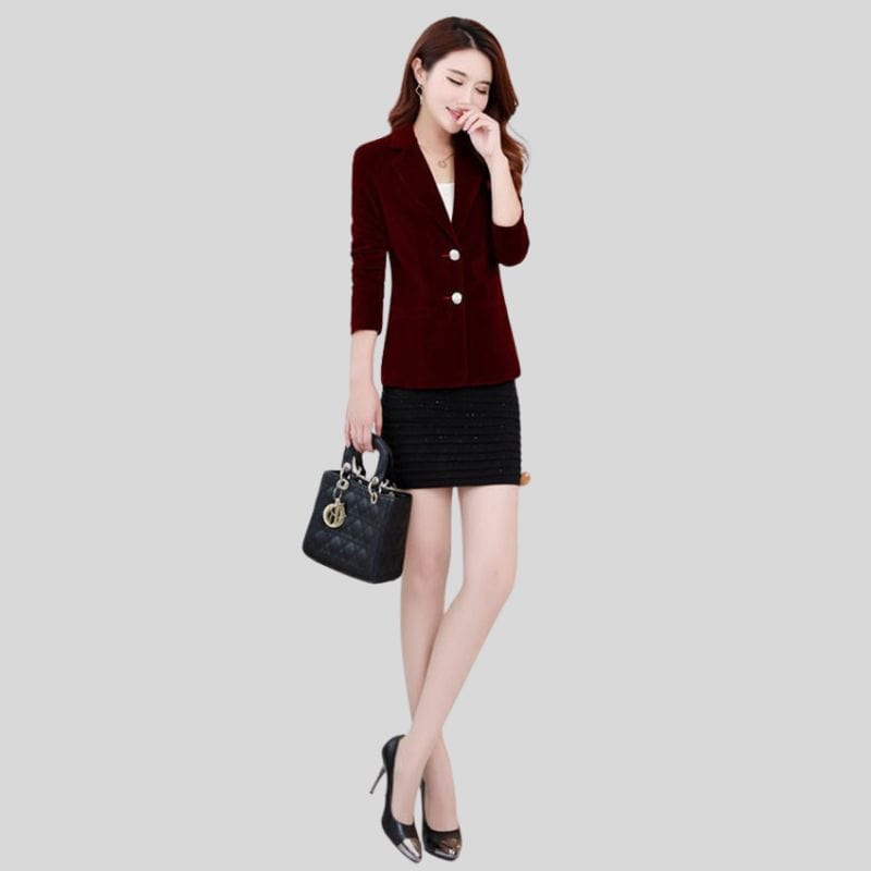 Veste-en-Velours-Bordeaux-Femme