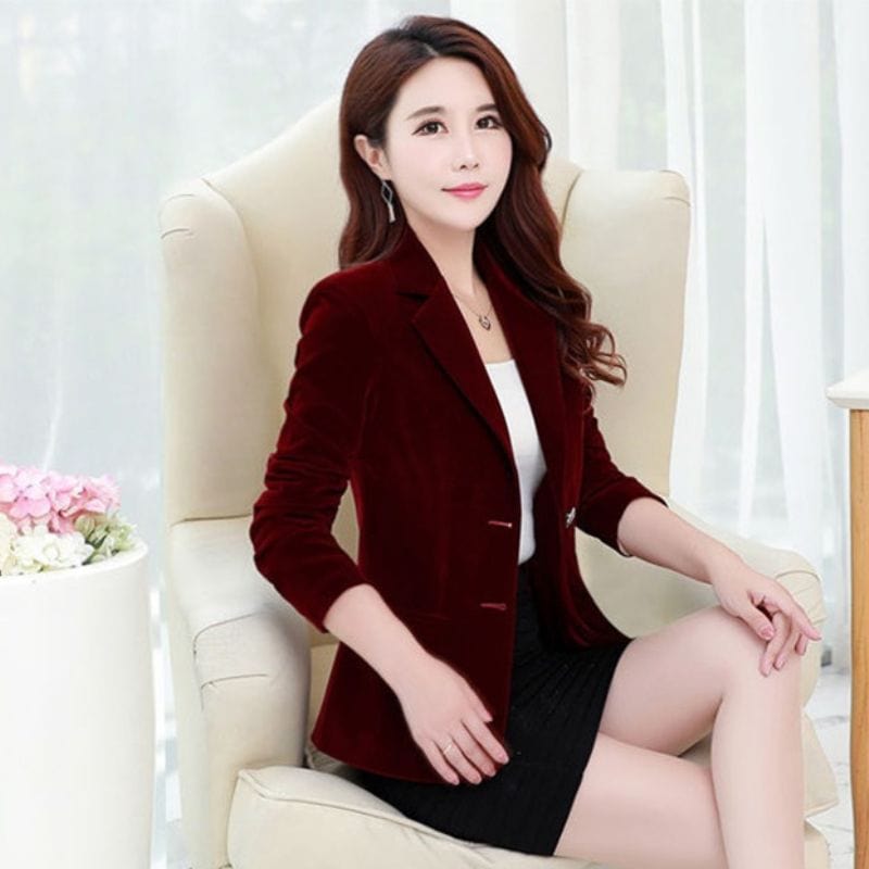 Veste-en-Velours-Bordeaux-Femme