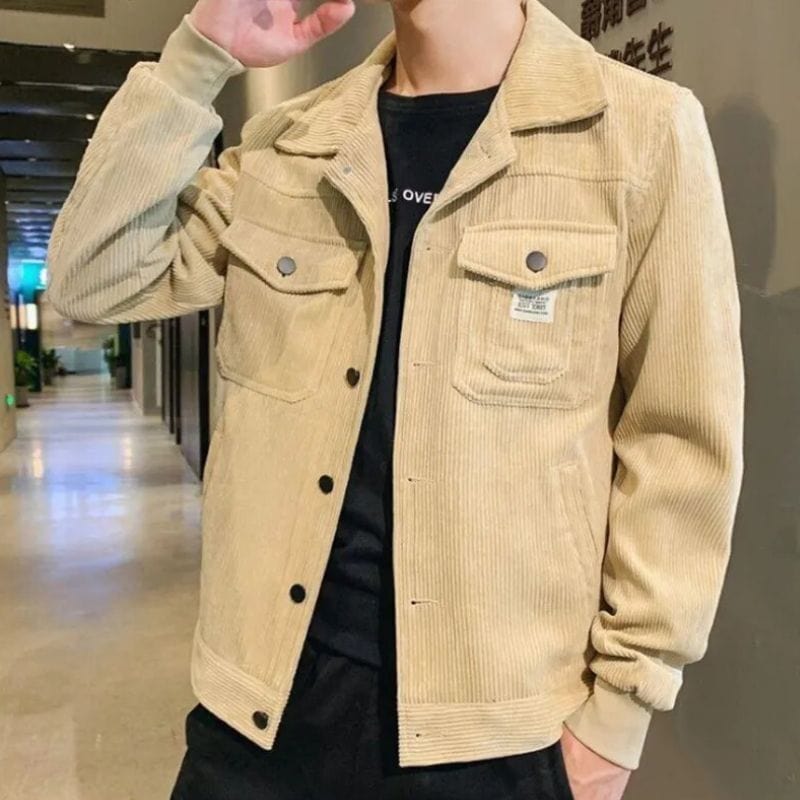 Veste-en-Velours-Cotelé-pour-Homme