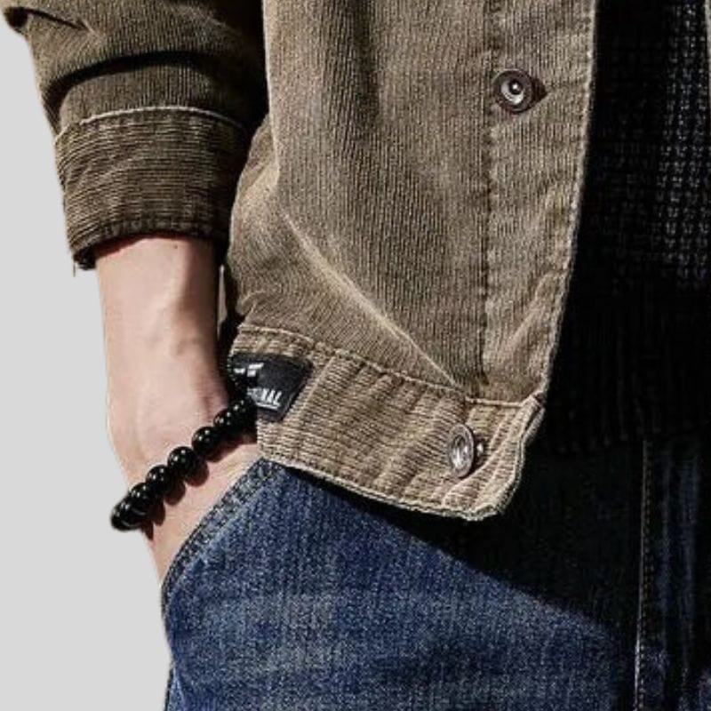Veste-en-Velours-Marron-Homme