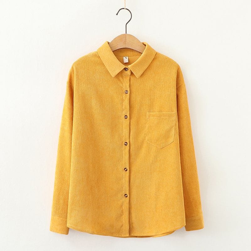 Chemise-en-Velours-Côtelé-Femme