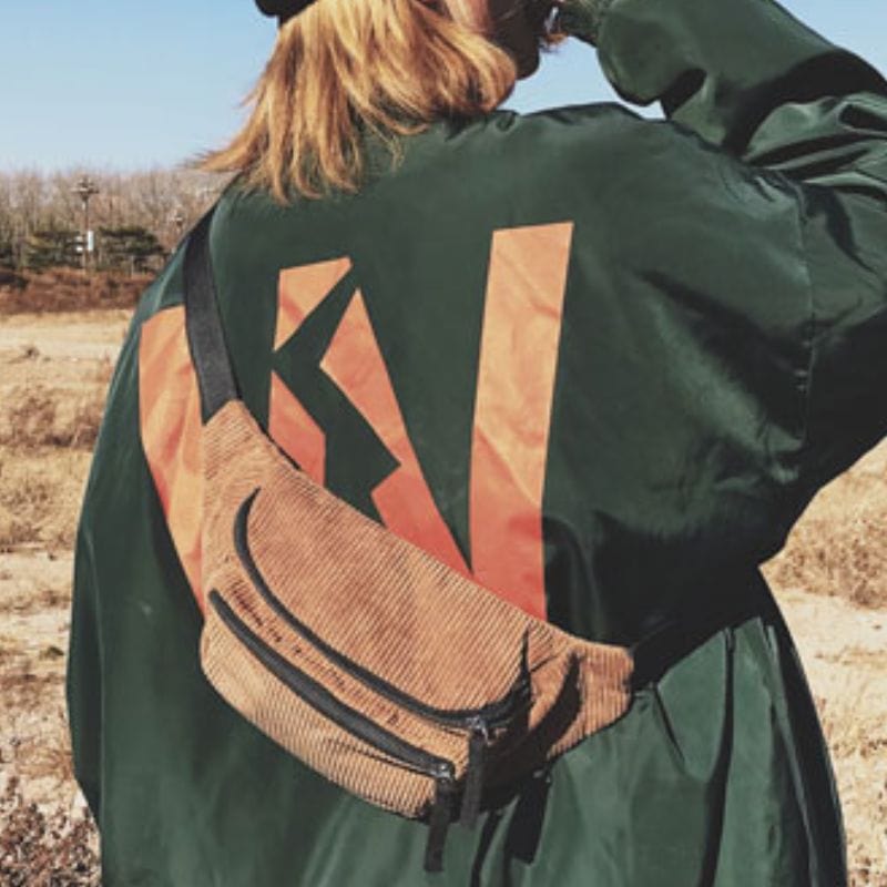 Sac-Banane-Velours-Cotele