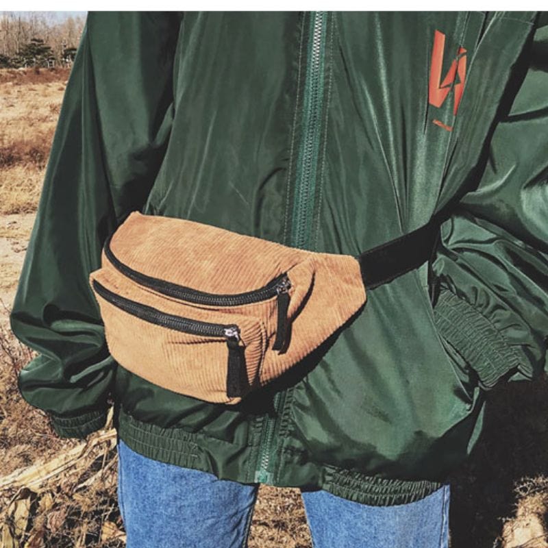 Sac-Banane-Velours-Cotele