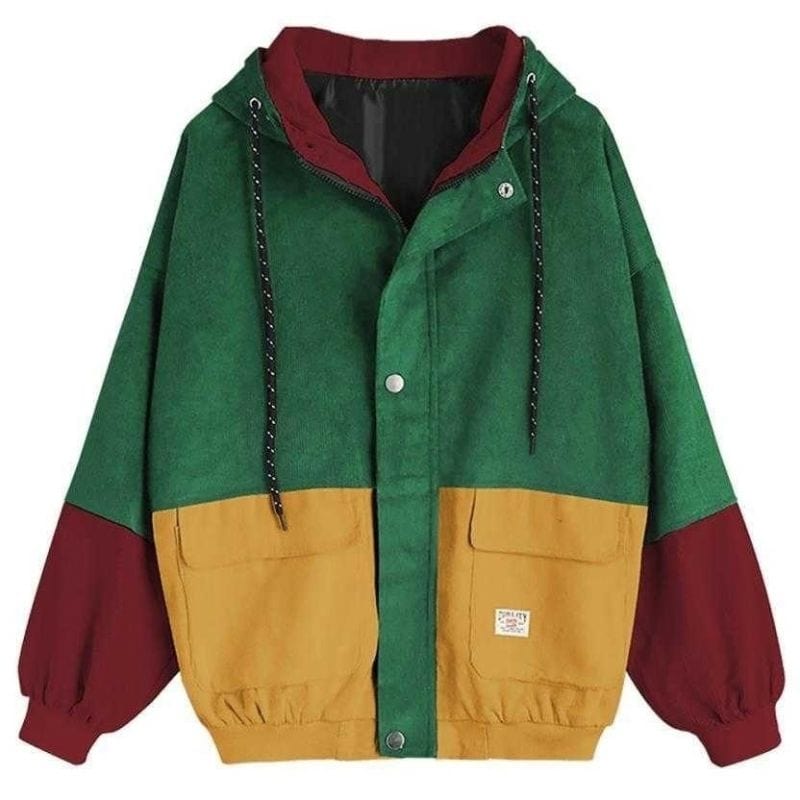 Veste-Velour-Cotelé-Femme