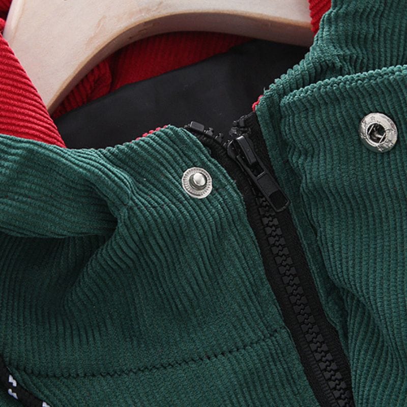 Veste-Velour-Cotelé-Femme