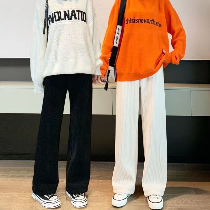 Pantalon-Velours-Femme