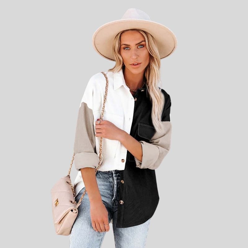 Chemise-Femme-en-Velours