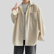 Chemise-Homme-Velours