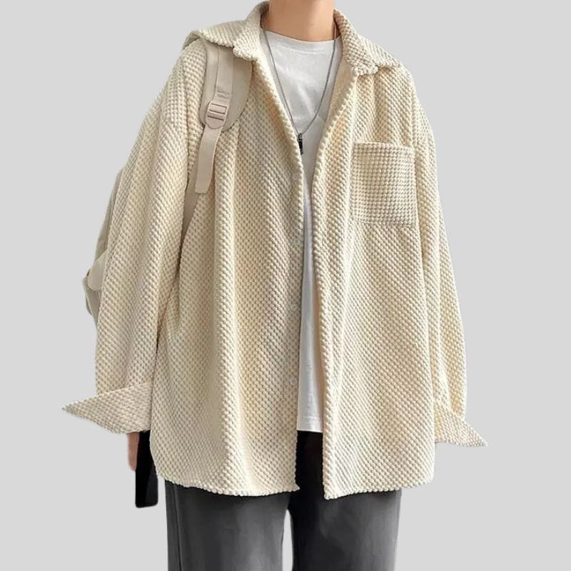 Chemise-Homme-Velours