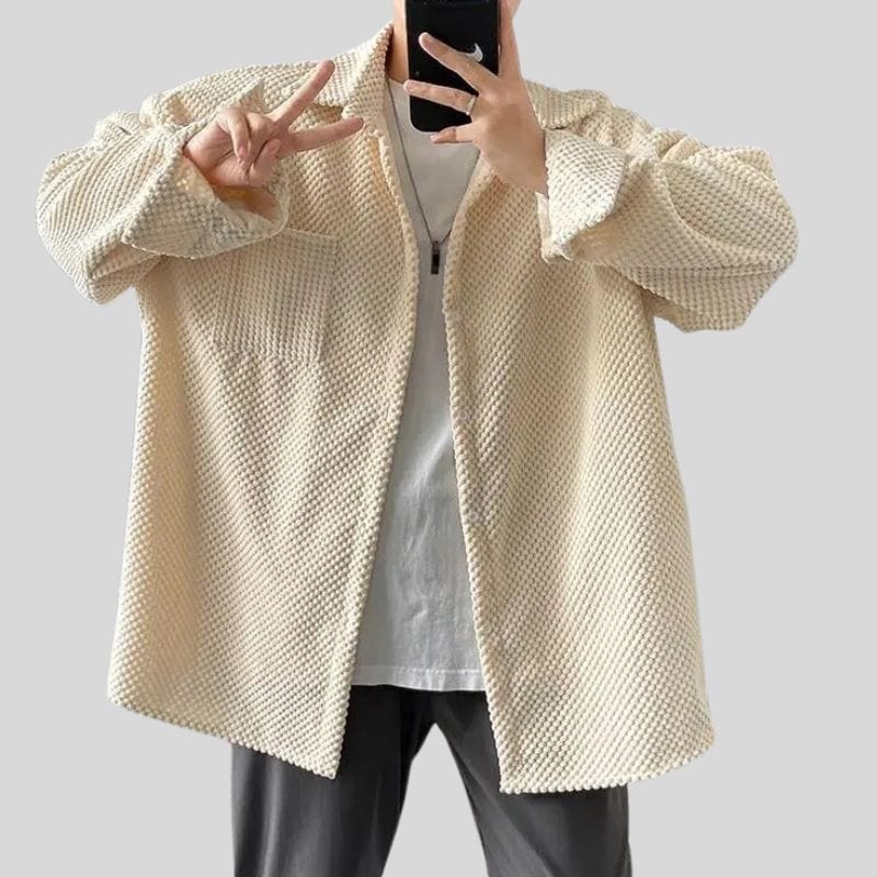 Chemise-Homme-Velours