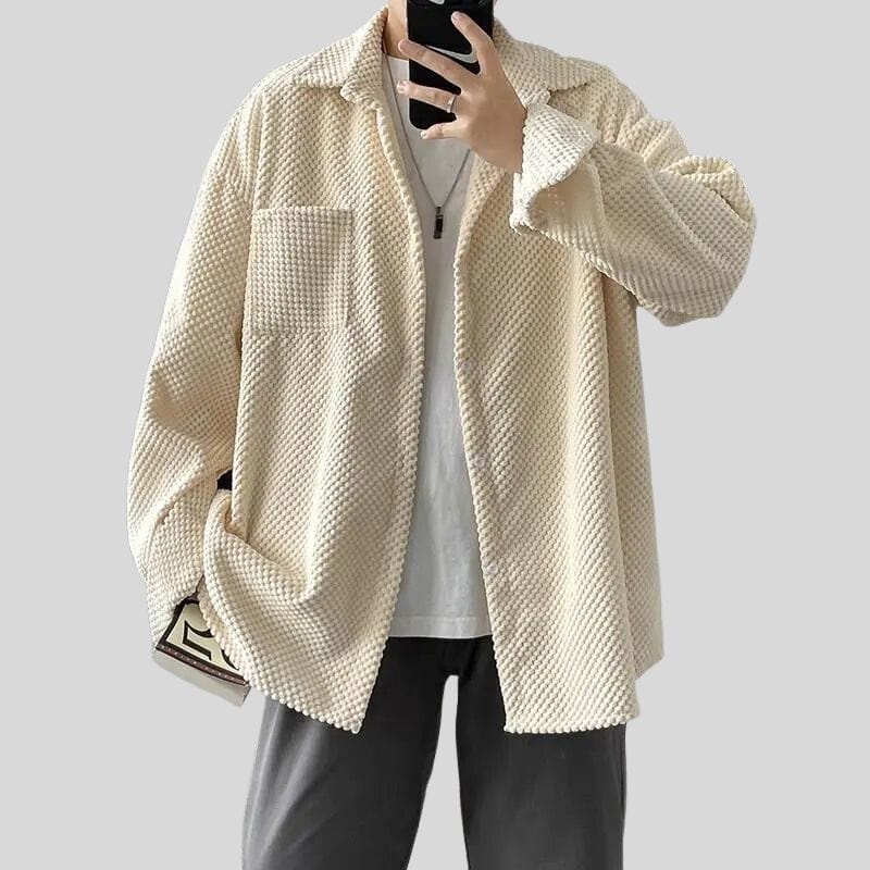 Chemise-Homme-Velours